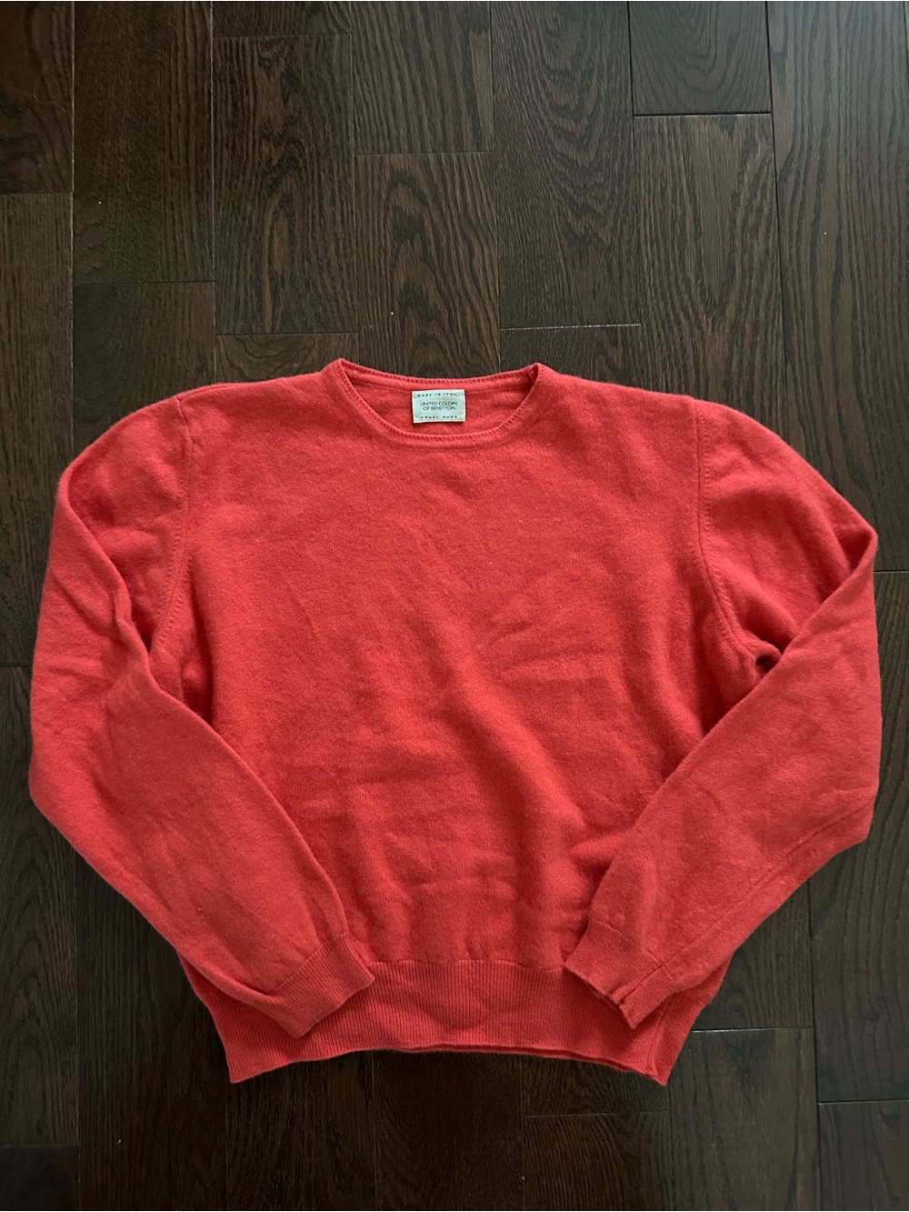 United Colors Of Benetton Coral Crewneck Sweater